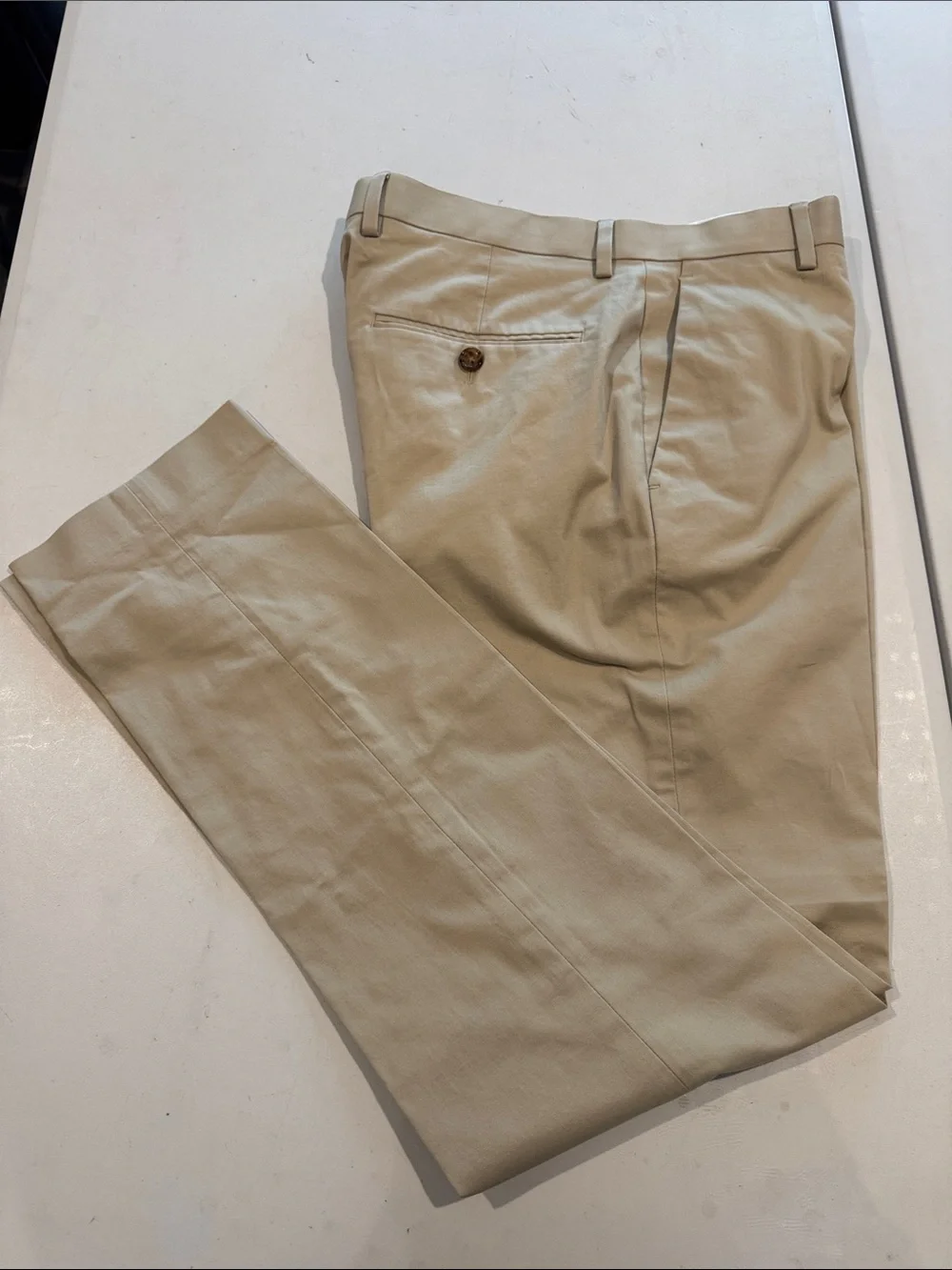 J. Crew Men's Tan Suit Pants